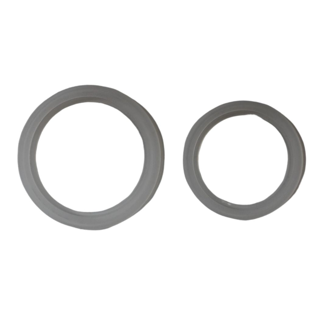 Maia Mum Silver Nip Cups and O-Rings Combo
