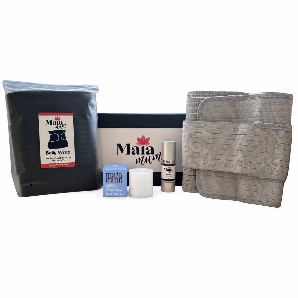 C-Section Support &amp; Heal Kit – The Ultimate Postpartum Recovery Trio