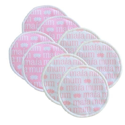 4 Pairs of Reusable Breast Pads